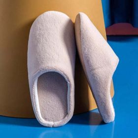 Winter Casual Slip On Comfortable Warm Furry Slippers (size: 38-39)