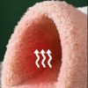 Spring Autumn Winter Fleece Slippers Women Men Warm Home Indoor House Fluffy Casual Cat Paw Cute Plush Shoes Soft Comfortable