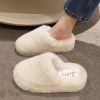 Fur Home Slippers Winter For Women Mules 2022 Korean Trending Warm Fluffy Slippers Women Comfortable Platform Indoor House Shoes